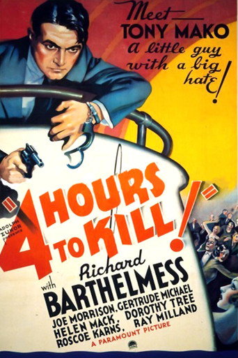 Movie poster for Four Hours to Kill! (1935)