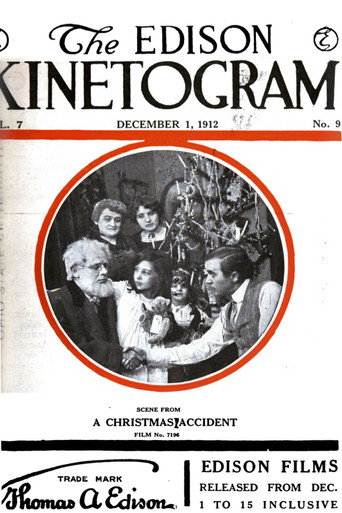 Movie poster for A Christmas Accident (1912)