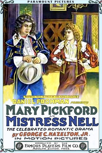 Movie poster for Mistress Nell (1915)