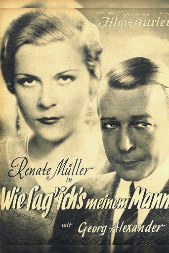 Movie poster for How Shall I Tell My Husband? (1932)