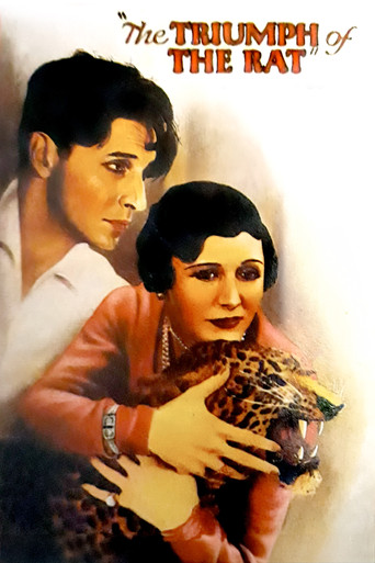 Movie poster for The Triumph of the Rat (1926)