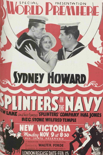 Movie poster for Splinters in the Navy (1931)