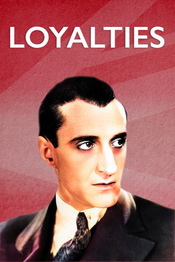 Movie poster for Loyalties (1933)