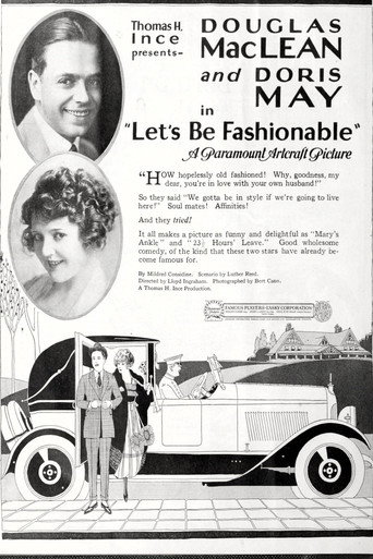 Movie poster for Let's Be Fashionable (1920)