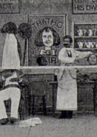 Movie poster for The Freak Barber (1905)