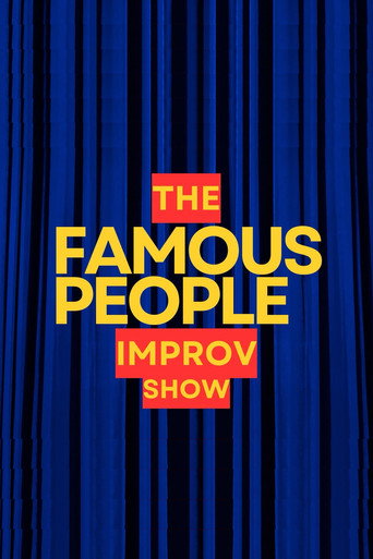 Series poster for The Famous People Improv Show (2026)