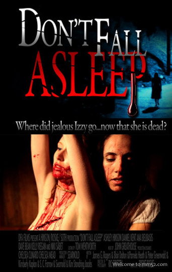 Movie poster for Don't Fall Asleep (2010)