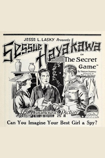Movie poster for The Secret Game (1917)