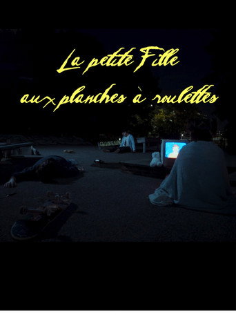 Movie poster for LA PETITE FILLE AUX PLANCHES À ROULETTES (2023)