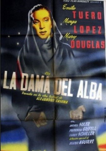 Movie poster for La dama del alba (1950)