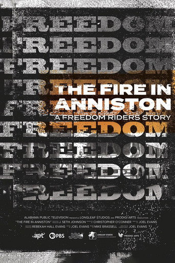 Movie poster for The Fire in Anniston: A Freedom Riders Story (2021)