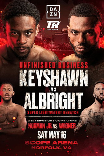 Movie poster for Keyshawn Davis vs. Nahir Albright II (2026)