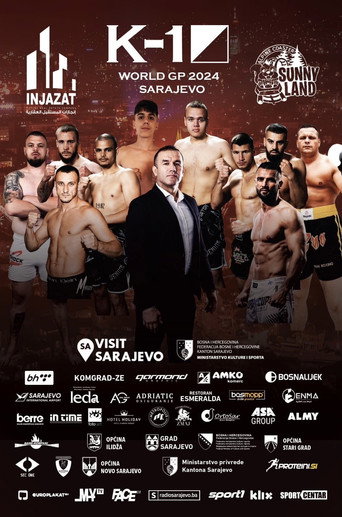 Movie poster for K-1 WORLD GP 2024 in Sarajevo (2024)