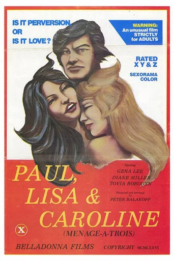 Movie poster for Paul, Lisa and Caroline (1977)