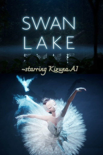 Movie poster for Swan Lake starring Kizuna AI (2025)