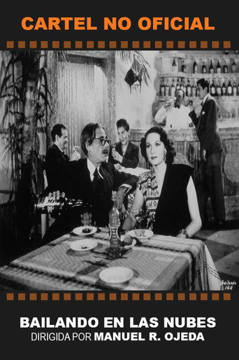 Movie poster for Bailando en las nubes (1946)