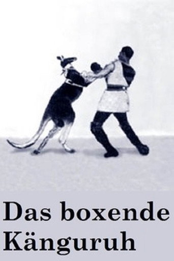Movie poster for The Boxing Kangaroo (1895)