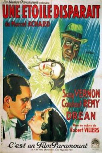 Movie poster for A Star Vanishes (1932)