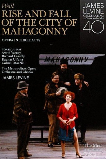 Movie poster for Rise and Fall of the City of Mahagonny (1979)