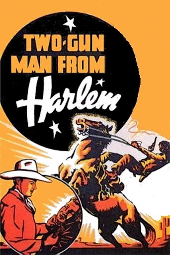 Movie poster for Two-Gun Man from Harlem (1938)