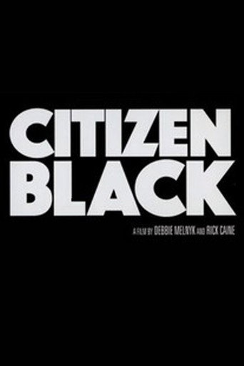 Movie poster for Citizen Black (2004)