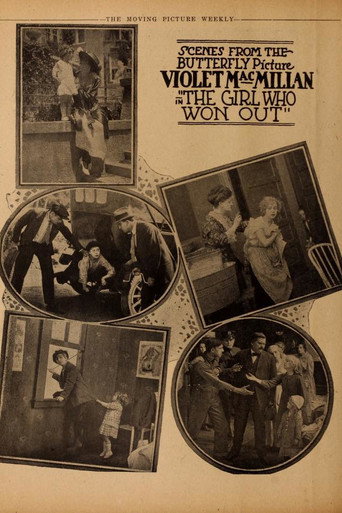 Movie poster for The Girl Who Won Out (1917)