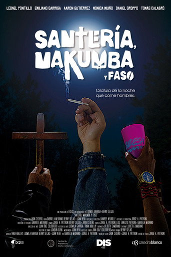Movie poster for Santería, Makumba y Faso (2023)