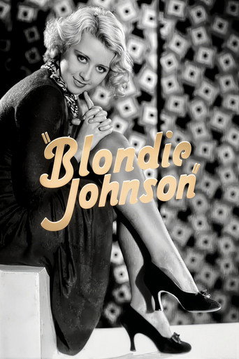 Movie poster for Blondie Johnson (1933)