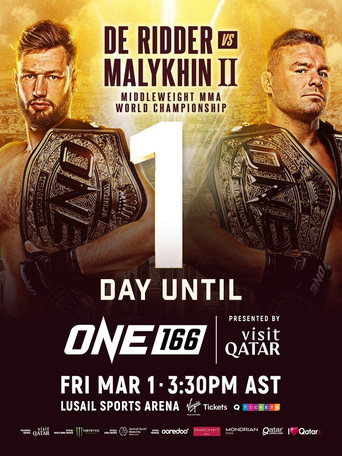 Movie poster for ONE 166: Qatar (2024)