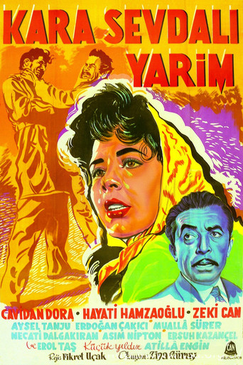 Movie poster for Kara Sevdalı Yarim (1959)