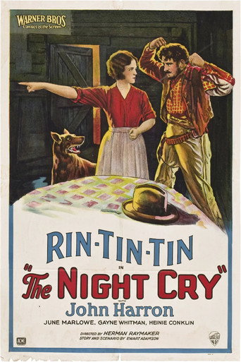 Movie poster for The Night Cry (1926)