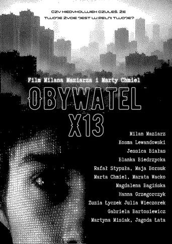 Obywatel X13 poster