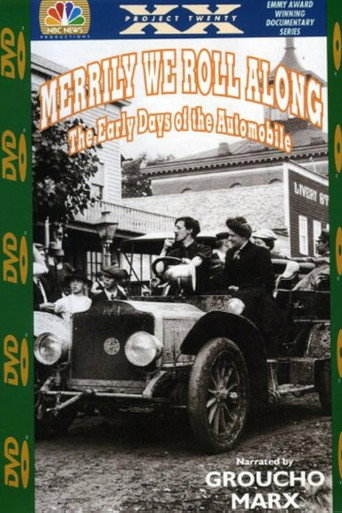 Movie poster for Merrily We Roll Along: The Early Days of the Automobile (1961)