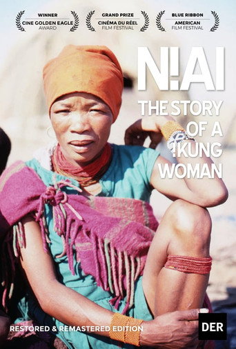 Movie poster for N!ai, The Story of a !Kung Woman (1981)
