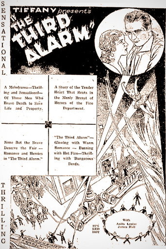 Movie poster for The Third Alarm (1930)