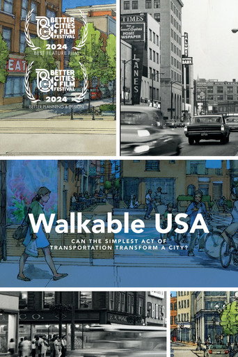 Movie poster for Walkable USA (2023)