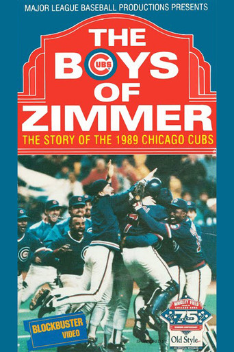 Movie poster for The Boys of Zimmer: The Story of the 1989 Chicago Cubs (1989)