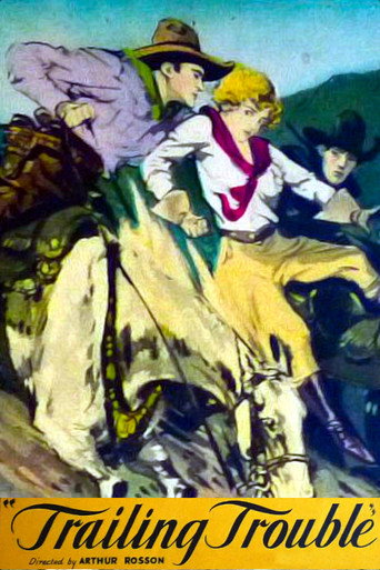 Movie poster for Trailing Trouble (1930)