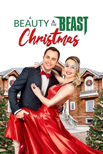 A Beauty & the Beast Christmas poster