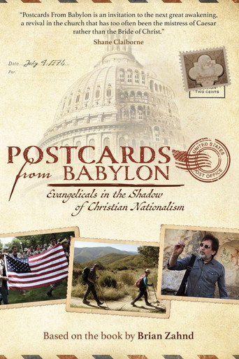 Movie poster for Postcards from Babylon - Evangelicals  in the Shadow of Christian Nationalism (2021)