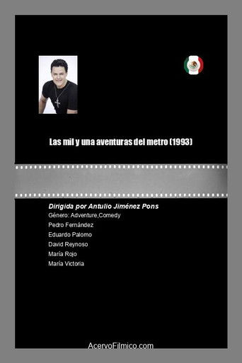Las mil y una aventuras del metro poster