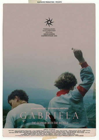 Movie poster for Gabriela, The German with the Bicycle (2021)