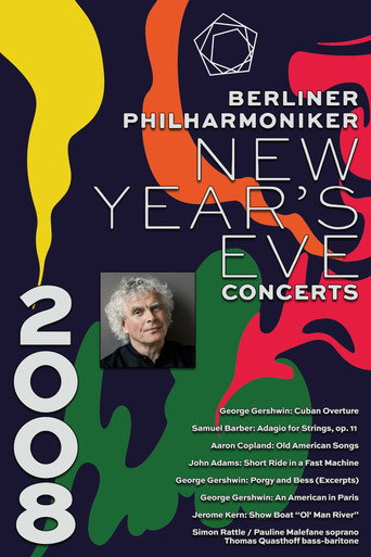 Movie poster for The Berliner Philharmoniker’s New Year’s Eve Concert: 2008 (2008)
