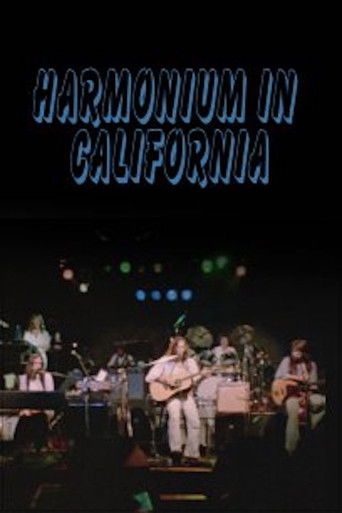 Harmonium in California poster