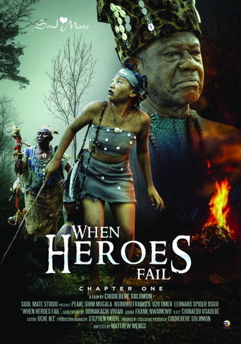 Movie poster for When Heroes Fail (2020)
