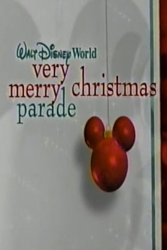 Walt Disney World Very Merry Christmas Parade poster