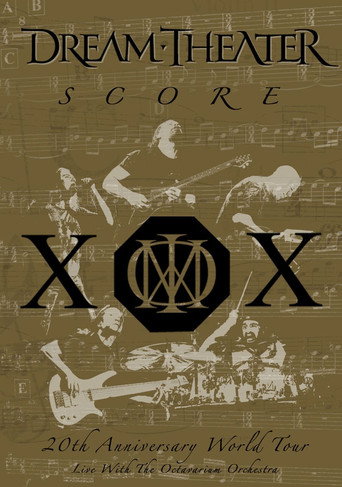 Movie poster for Dream Theater: The Score So Far... (2006)