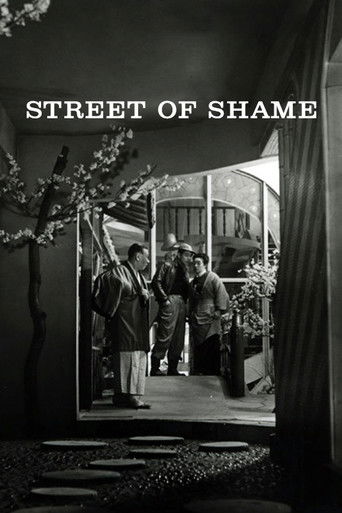 Movie poster for Street of Shame (1956)