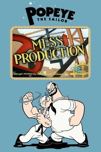 Movie poster for Mess Production (1945)