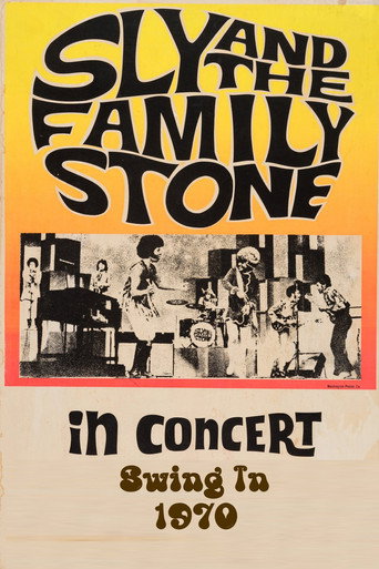 Movie poster for Sly & The Family Stone: Swing In '70 (1970)